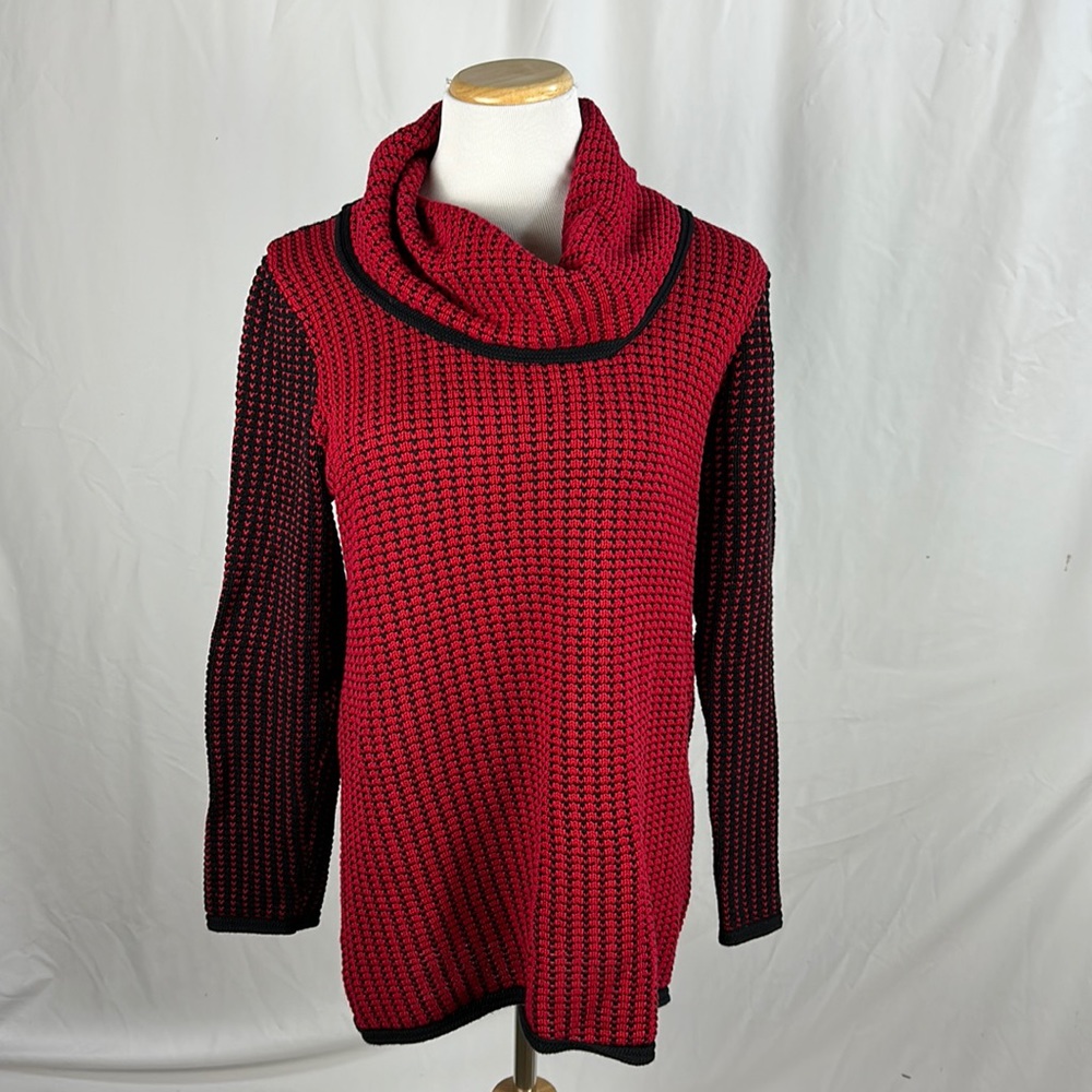 Calvin Klein Cowl Neck Long Sleeve Tunic Sweater